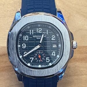 Patek Philippe Aquanaut Blue and Silver Watch